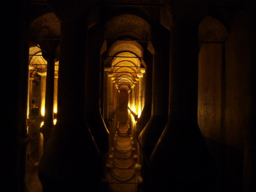basilica cistern reflections