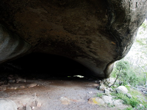 Cave outside