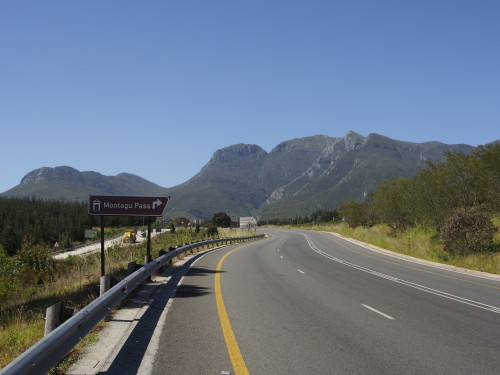 Road to Montagu pass