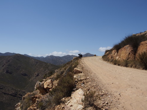 Bike on cliff 1