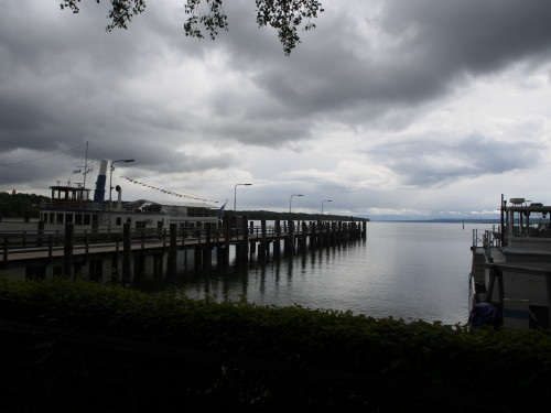 Ammersee on a rainy day