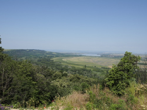 landscape with danube