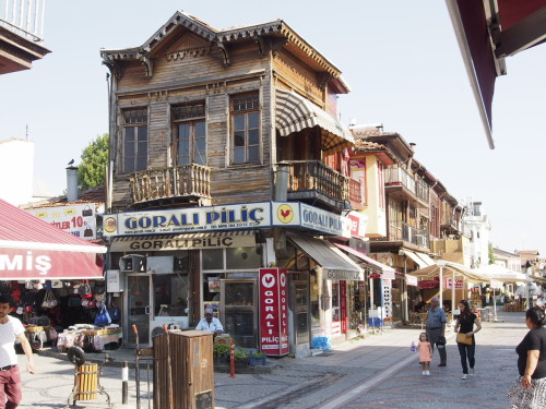 wooden house in central Edirne