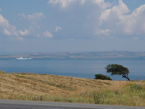 Ships on Dardanelles