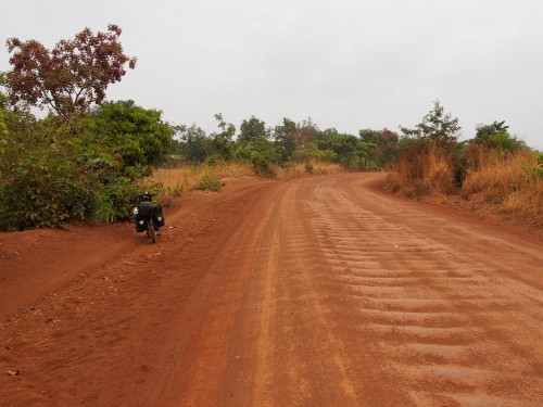 corrugated road