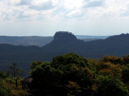 big rock near the border