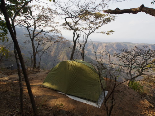 my tent at he cliff