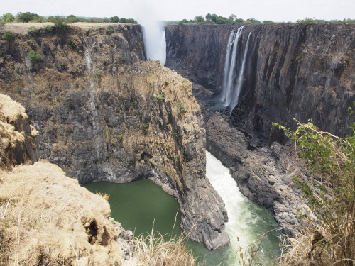 Zambezi after falls