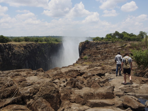 Walking towards Livingstone Island